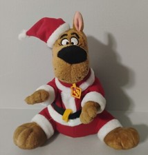 Vintage Christmas Scooby Doo In Santa Suit Singing Dancing Musical Plush WORKS
