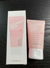 Saturday Skin Rub-A-Dub Refining Peel Gel Full Size 75ml/ 2.53Oz NIB SEALED
