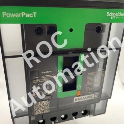 New Schneider Electric Square D BJA36040 40Amp 600 Vac 3 Pole Circuit Breaker