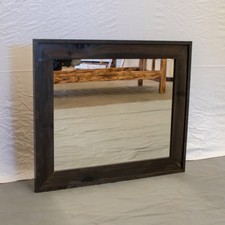 Farmhouse Rustic Mirror 37x31 - Solid Wood/Modern/Made in USA/Free Shipping