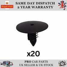 20X Fits Dacia Logan Duster Sandero Wheel Arch Cover Panel Splash Guard Clips