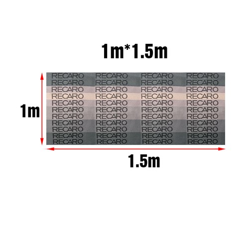Recaro Fabric Cloth For Car Seat Cover/Door Panel/Armrest Decoration DIY - Picture 27 of 29