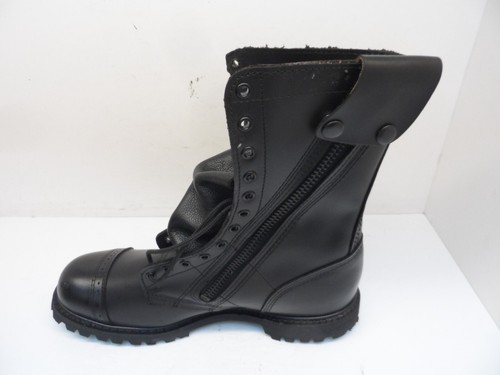Corcoran Men's 10" Leather Side Zip Combat Boots 985 *Made In USA* Black 10.5M - Picture 5 of 7