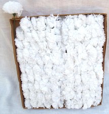 Bulk- Silk small white carnations, Silk carton of 100 blooms