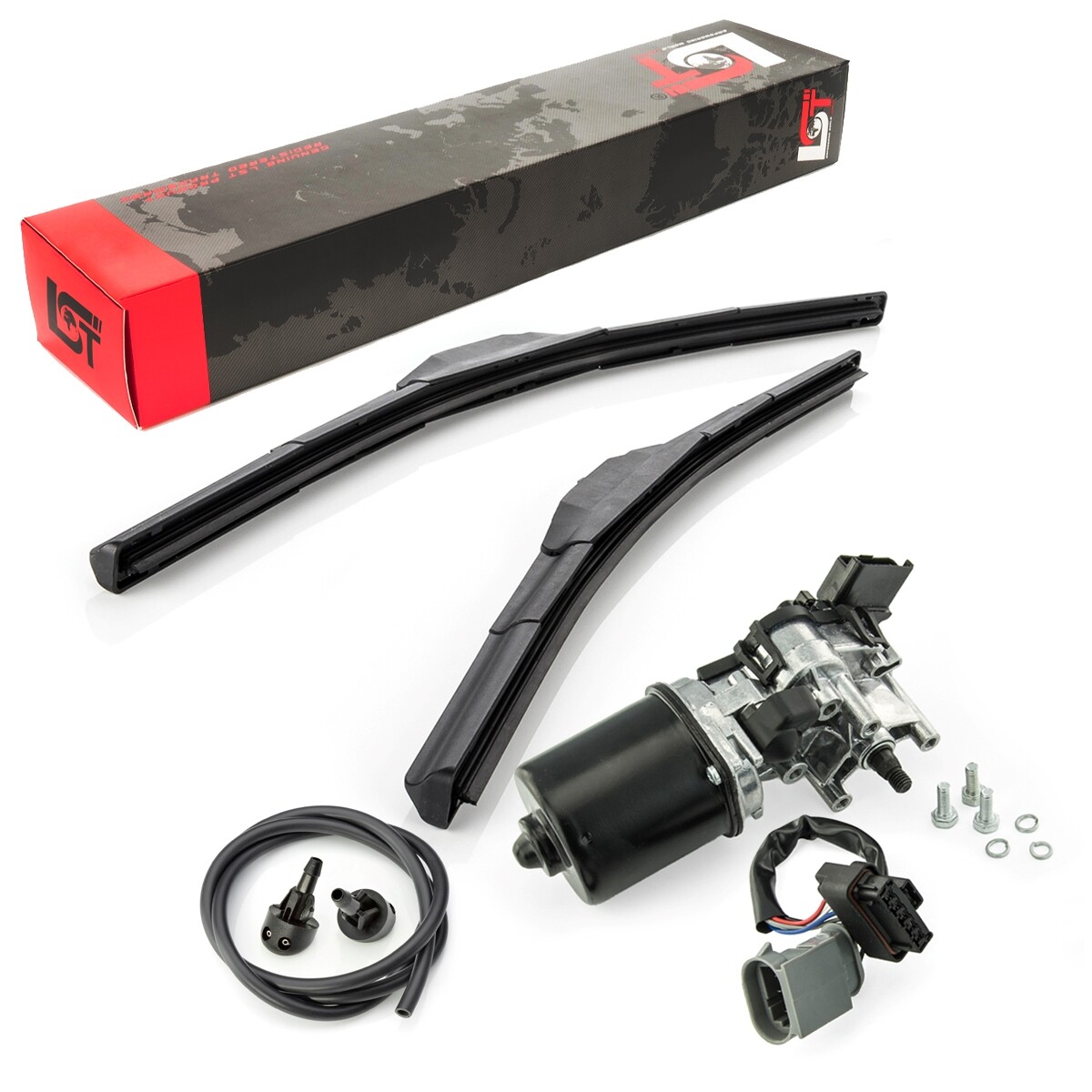 Windshield Wiper Front Wiper Set Wiper Motor Wiper Blade for Renault Clio 2 II