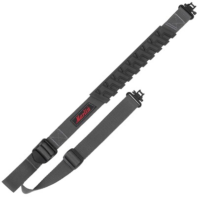Allen Company Marlin Trak Web 36'' Rifle Sling w/ Swivels, Grey #27810