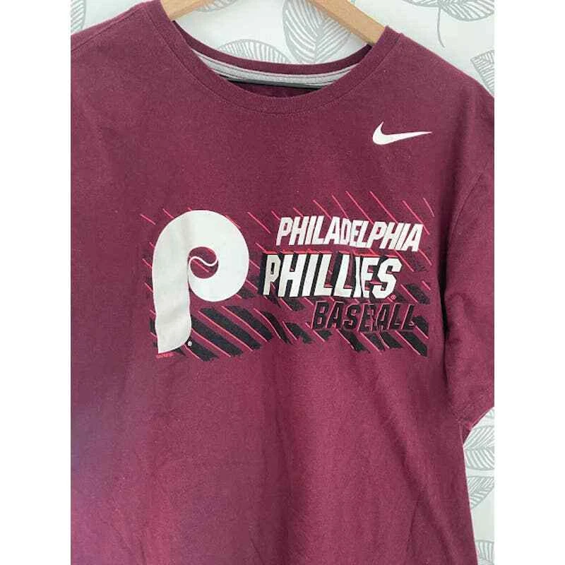 burgundy phillies shirt