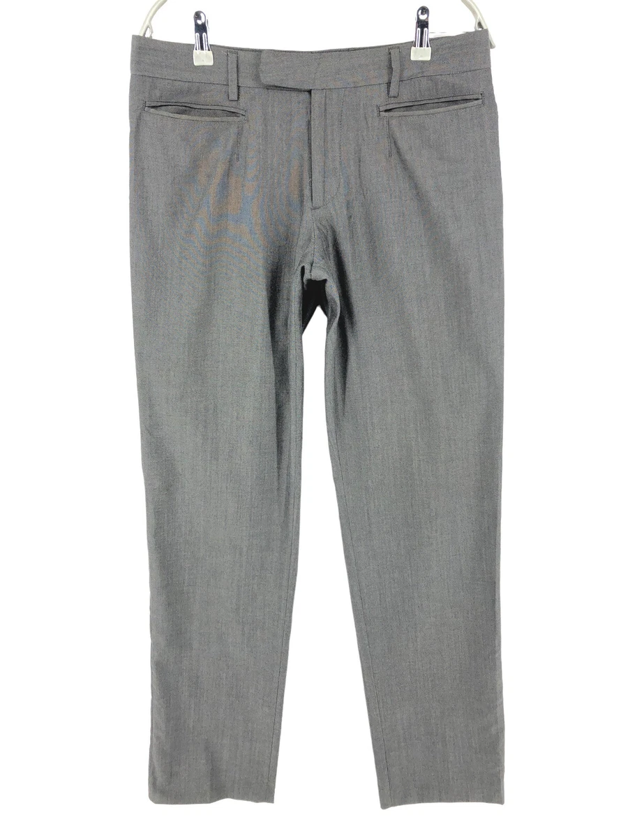 Pantalon Décontracté Noir Homme Dolce & Gabbana - Taille 36/38 - 100% Coton - Neuf étiqueté