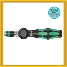 Wera Adjustable Torque Screwdriver (2.5" to 11.5" lbs) with Quick Release Chuck