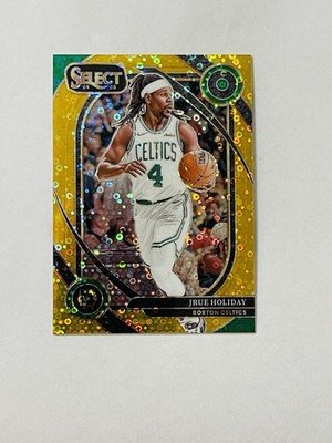 Jrue Holiday 2024-25 Panini Select Courtside Gold Disco Prizm #260 /10
