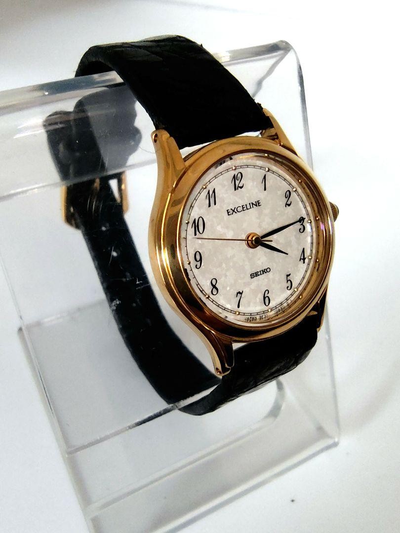 Seiko Exceline 3F31-0A20 Quartz Watch 20 Sec/Year Rare 234mm Case