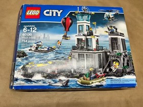 Lego City 60130 Prison Island  +  60014 Coast Guard W/ Boxes Partially Built