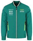 Aston Martin F1 Men's Team Bomber Jacket - Green