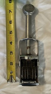 Vintage TUF band SUPER 5 Band Grocery Price Stamper - As Found Condition.