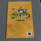 Mischief Makers N64 Instruction Booklet NEAR MINT condition. Manual Only