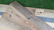 Reclaimed Wood 3D Effect Mixed Brown, Reclaimed Wood Boards for Wall Design, Box 0.8m&sup2;, KD
