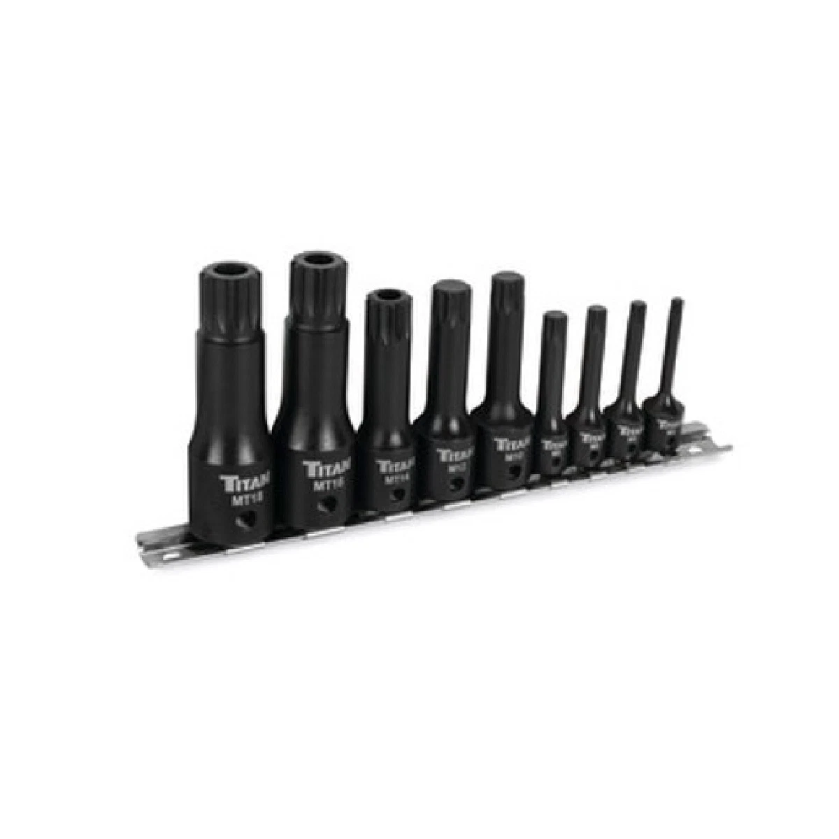 Titan XZN Triple Square Impact Bit Socket Set - 9 Piece | eBay