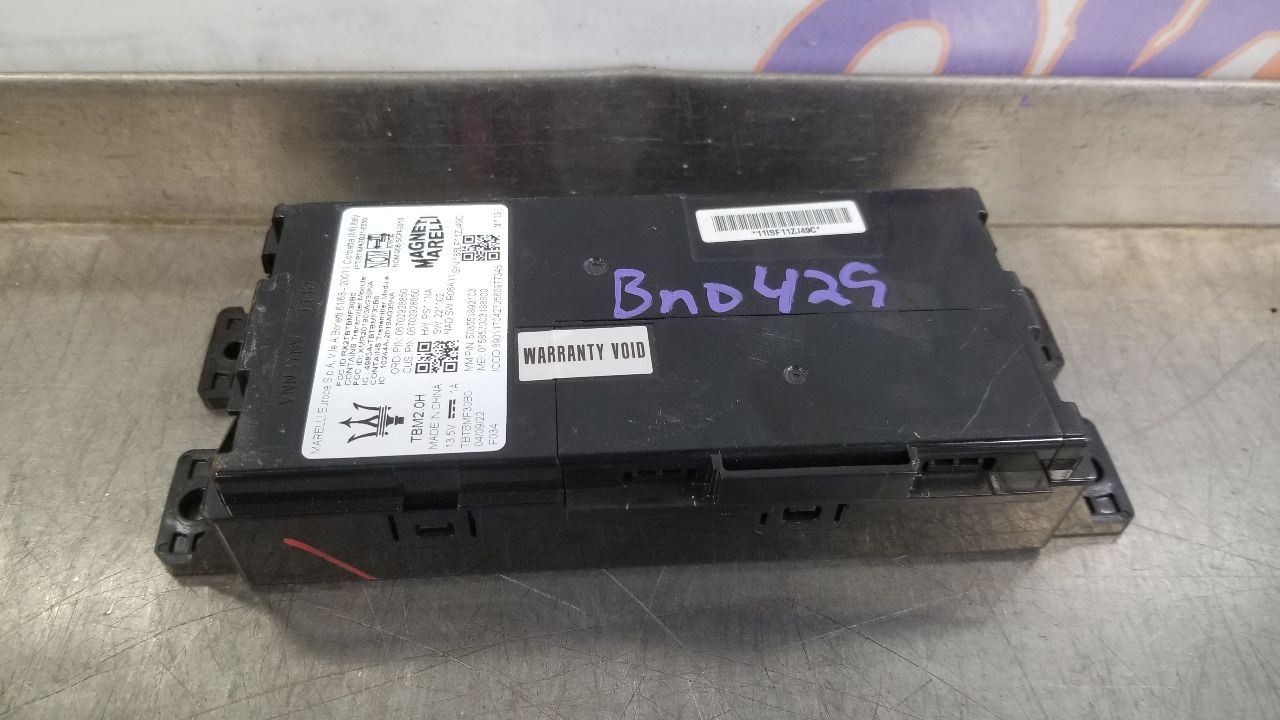 23 2023 MASERATI GRECALE TELEMATICS CONTROL MODULE 670292885