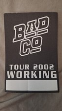Bad Company 2002 Foreigner Concert Tour Working Backstage Pass