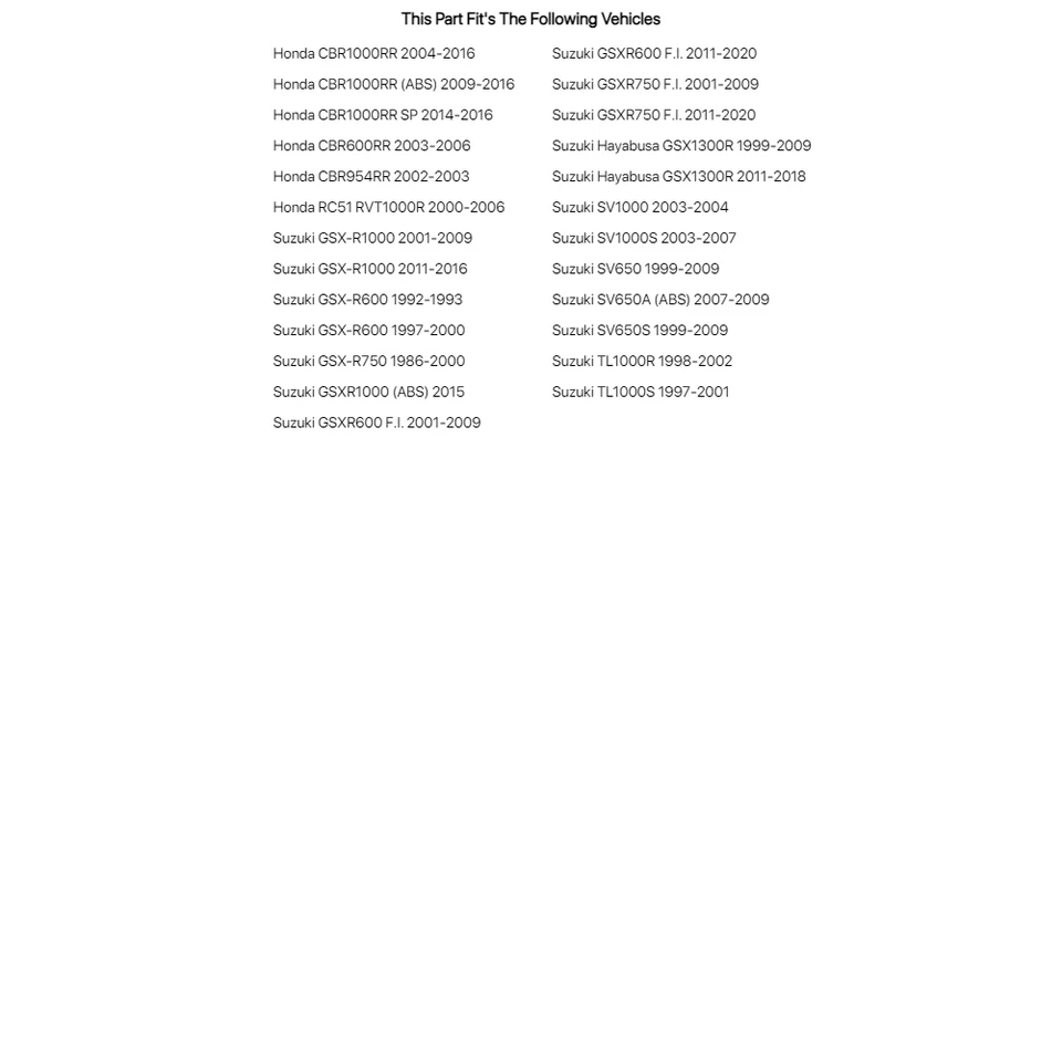 Deslizadores de carrete basculante Shogun para Suzuki Hayabusa GSX1300R 1999-2009, 2011-2018 Foto 3 de 3