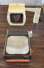 Vintage 3M Classroom Overhead Projector 213 Wood Side Paneling Tested with case