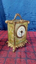 Antica Sveglia Cappuccina Da Tavolo Art Nouveau Liberty Jugenstil Rara 