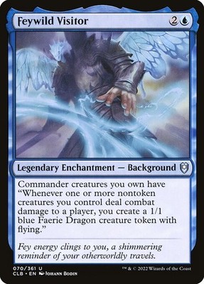 [MTG] Feywild Visitor (Foil) (070) (CLB) NM