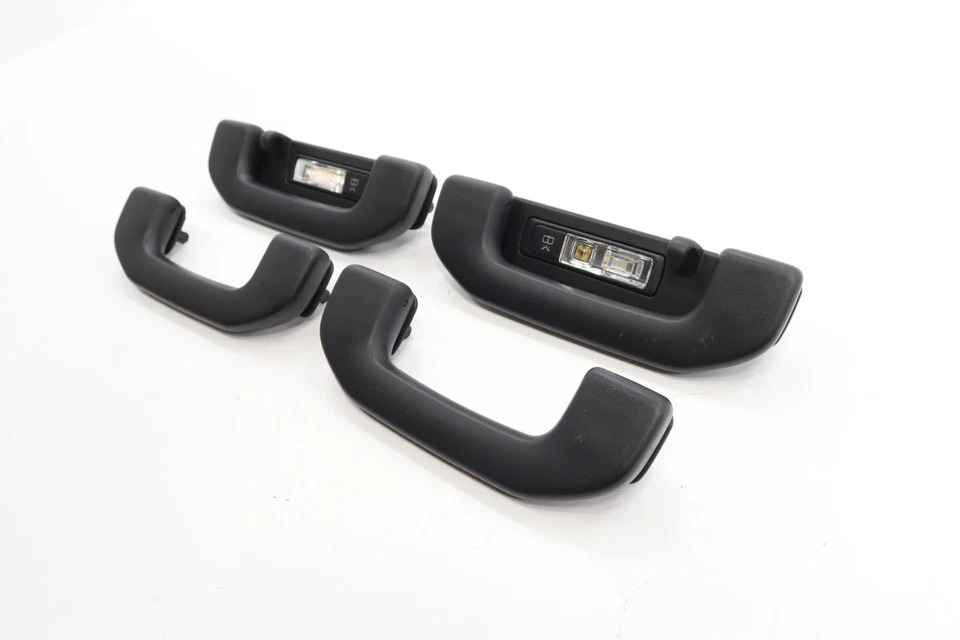 Mercedes C43 AMG W205 2017-2018 juego de 4 manijas de agarre de techo OEM negro_241 Foto 3 de 4