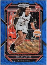 2023 Panini Prizm WNBA Blue Wave Haley Jones Rookie Parallel Card RC #138