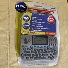 Royal DM4070 Personal Organizer w Spell Checker Translator Calculator 256 KB NEW
