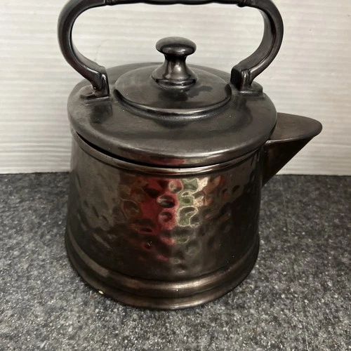 Vintage 1950s McCoy USA Pottery Tea Pot Cookie Jar With Lid Mid Century