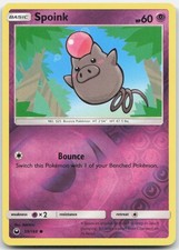 Spoink Reverse Holofoil Common SM Celestial Storm 59/168 NM