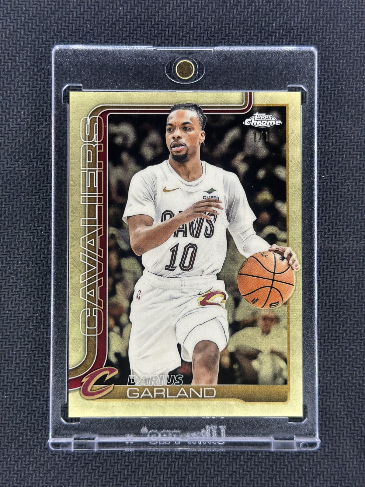 DARIUS GARLAND 2025 Topps Chrome #76 Superfractor 1/1 Cavaliers