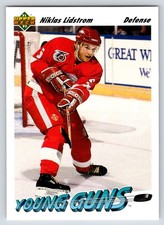1991-92 Upper Deck #587 Nicklas Lidstrom