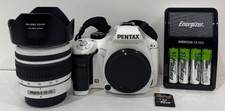 PENTAX K K-x 12.4MP Digital SLR Camera -White Kit w/ AL 18-55mm Lens 