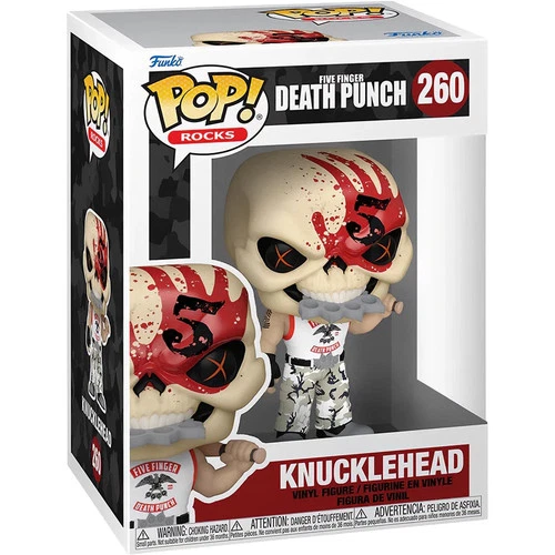 Funko POP! Five Finger Death Punch KNUCKLEHEAD #260 Rocks NEW