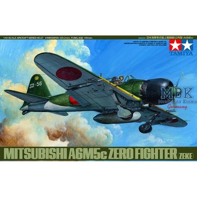 TAMIYA 61027 Mitsubishi A6M5c Zero Fighter (Zeke)