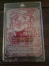 2024 Leaf Electrum Football Deion Smith Printing Plate Magenta 1/1 #131