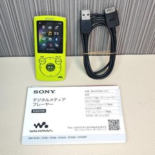 U.S./DDP SONY Walkman Working Japan Used NW-S764 Yellow