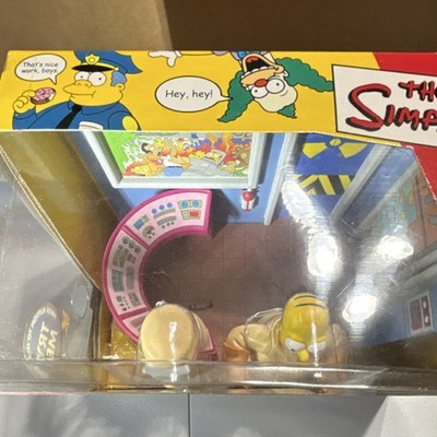 Playmates The Simpsons Homer Simpson Nuclear Power Plant Playset