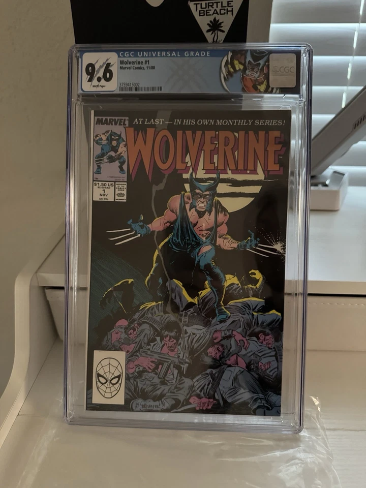 Wolverine #1 (1988) - CGC 9.6 - 1st Wolverine as Patch w/ Custom Label - Image 2 of 4