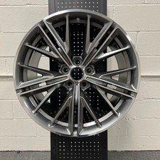 20 Zl1 Style Gunmetal Staggered Wheels Fits Chevy Camaro 20x1011 Aggressive