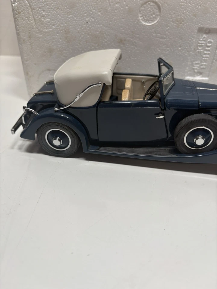 Ford Deluxe Cabriolet 1936 (1:24) Washington azul diecast Danbury como nuevo B811 Foto 3 de 4