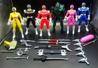 Power Rangers In Space Lightstar “Astro Rangers w/ Ecliptor” (Complete Base Set)