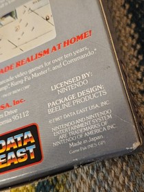 BOX ONLY ! BREAKTHRU video game box - FOR THE NINTENDO ENTERTAINMENT SYSTEM NES