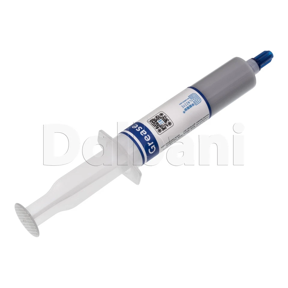 30g Syringe GRAY COOLING Thermal Grease Silicone Paste CPU GPU VGA Chipset Tube - Image 2 of 3