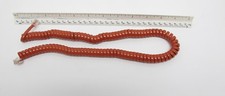New Telephone Handset Cord - 12' Rust Burnt Orange Modular