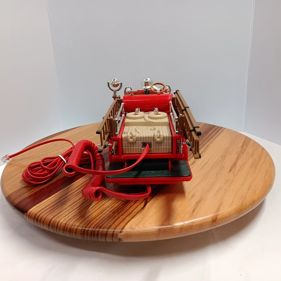 Ahrens Fox Fire Engine Company 02352 - Teléfono Camión de Bomberos Años 30 - Rojo Foto 4 de 4