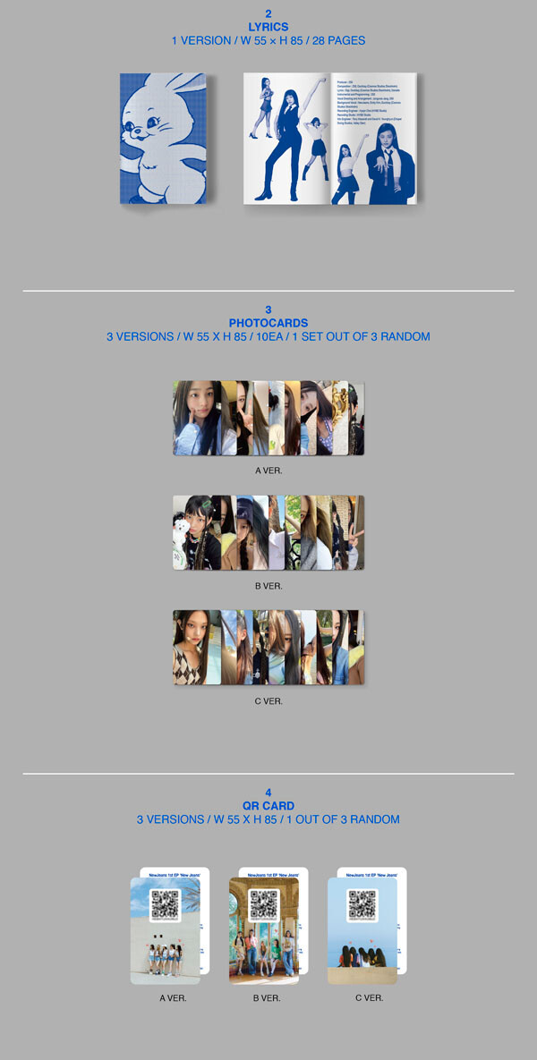 K-pop NEWJEANS - 1st EP [New Jeans] Weverse Ver. (NJS01EPWV) | eBay