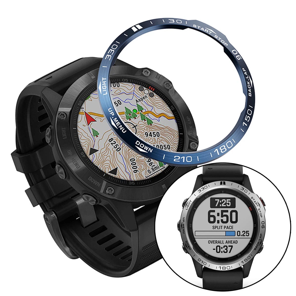 Garmin fenix 6x pro bezel protector new arrivals
